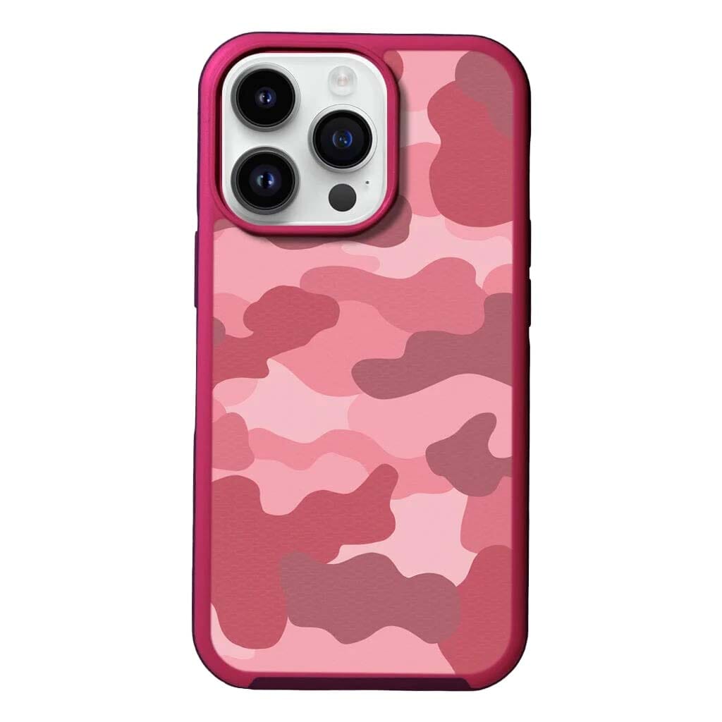 MagSafe iPhone 13 Pro Max Pink Camo Case