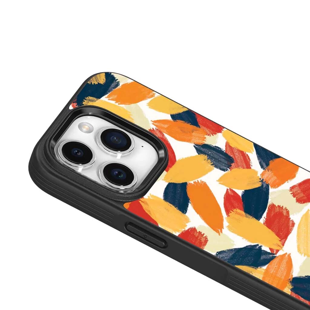iPhone 15 Pro Max Case With MagSafe - Orange Abstract