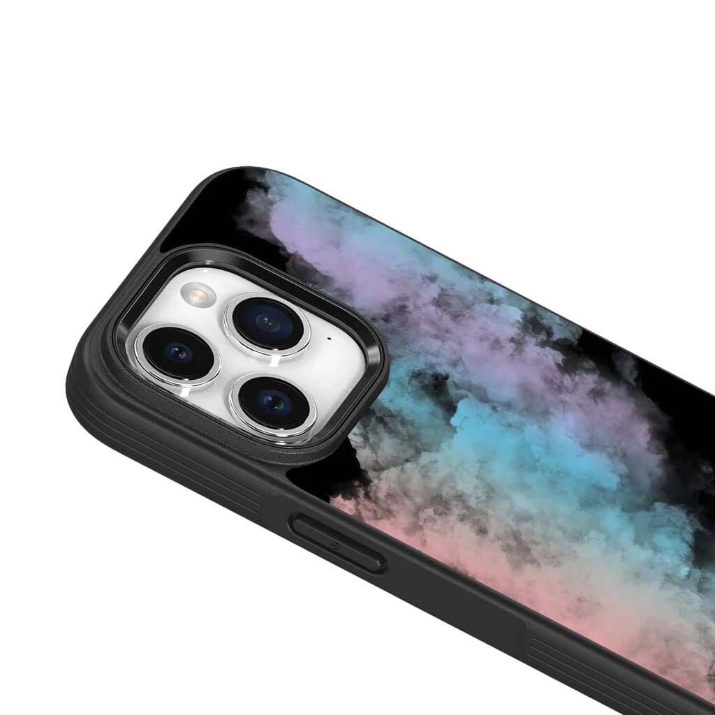 iPhone 15 Pro Case With MagSafe - Rainbow Cloud