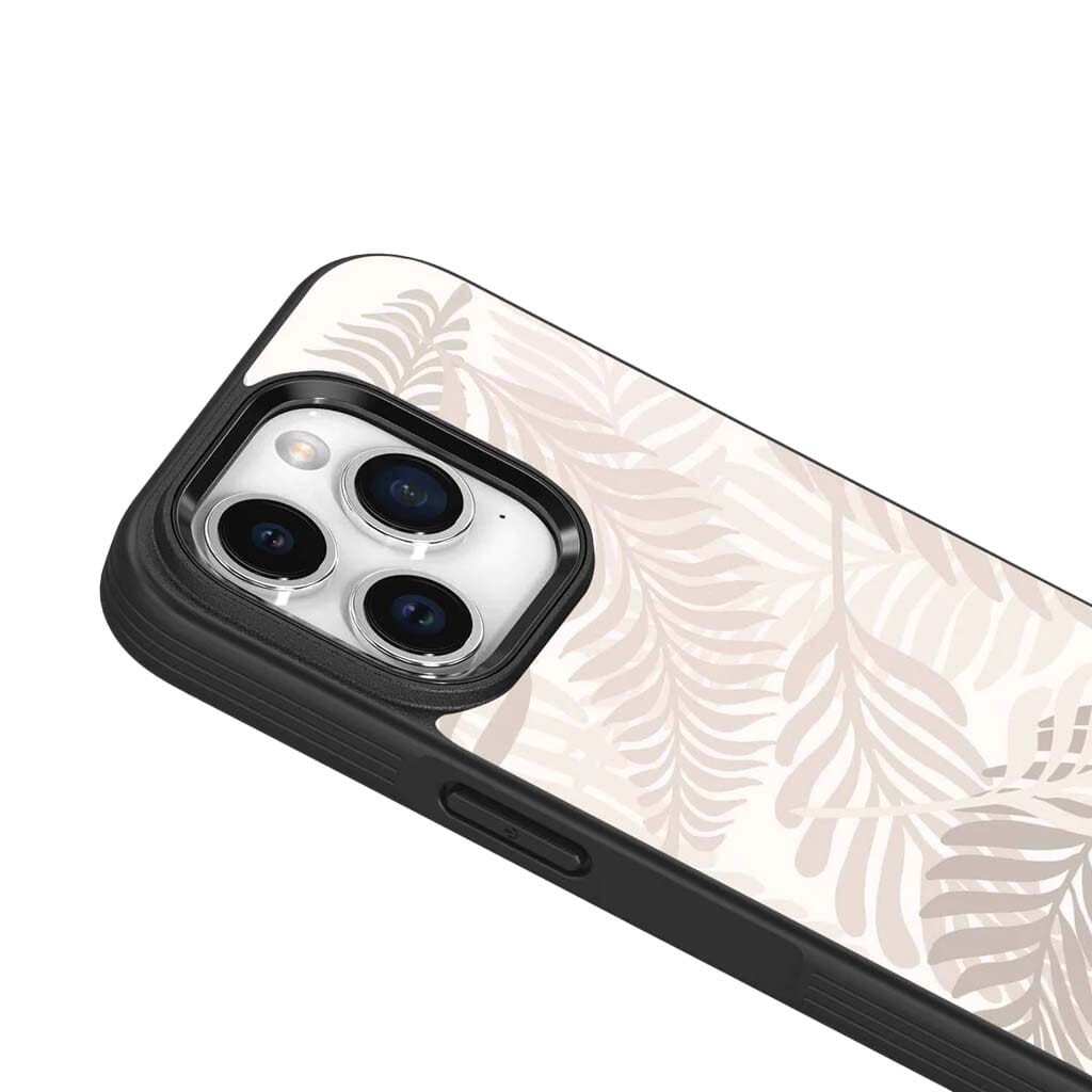 iPhone 15 Pro Case With MagSafe - White Leaf