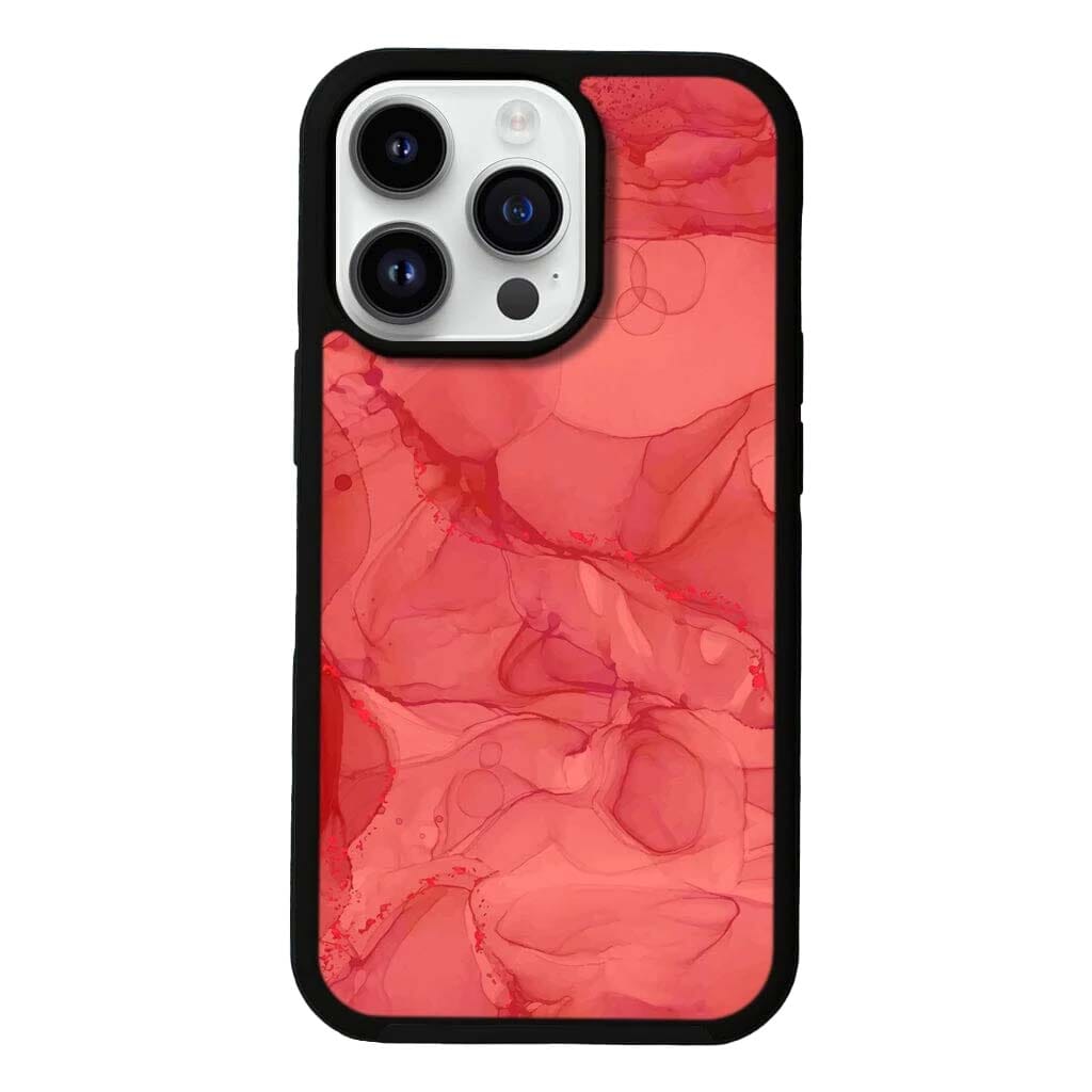 MagSafe iPhone 13 Pro Max Red Marble Case