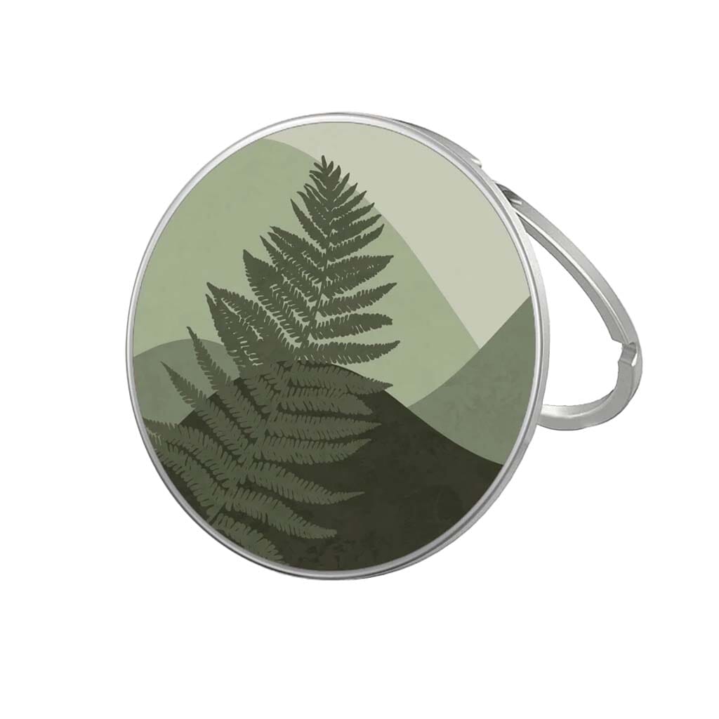 MagSafe Wireless Charger - Green Leaf Pattern