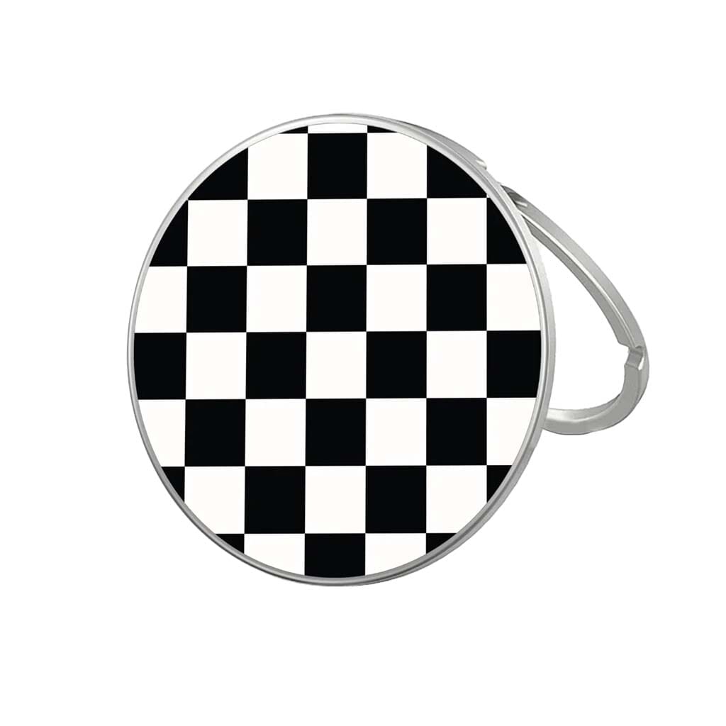 MagSafe Wireless Charger - Black Checkerboard Pattern