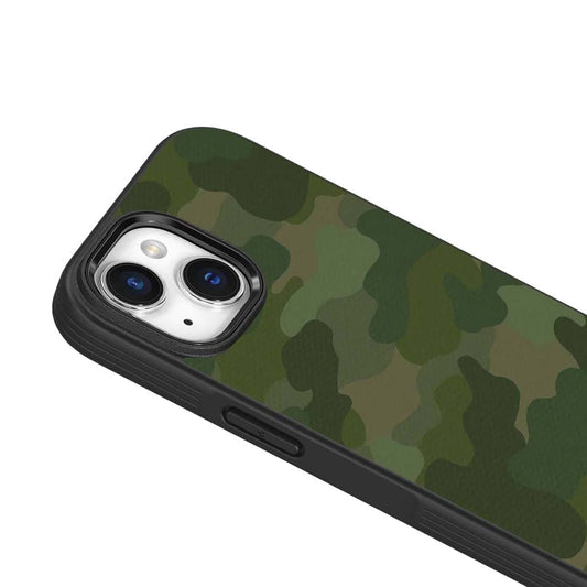 iPhone 15 Case With MagSafe - Green Camo