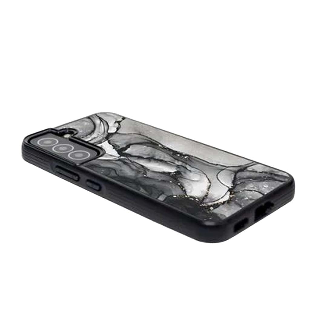 Black Samsung Galaxy S22 Marble Case
