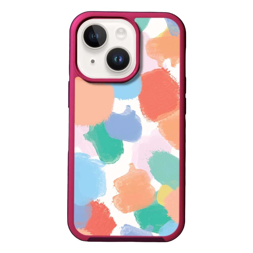 MagSafe iPhone 14 Plus Colorful Abstract Case