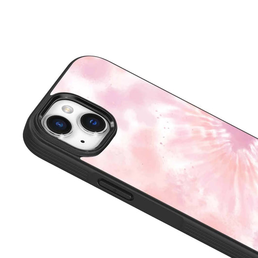 iPhone 15 Case With MagSafe - Pink Tie Dye