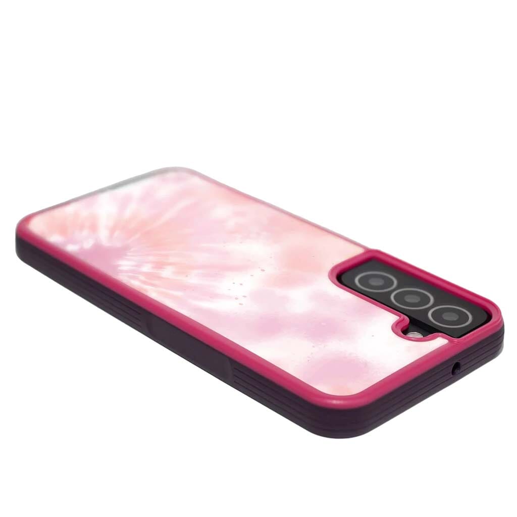 Pink Samsung Galaxy S22 Tie Dye Case