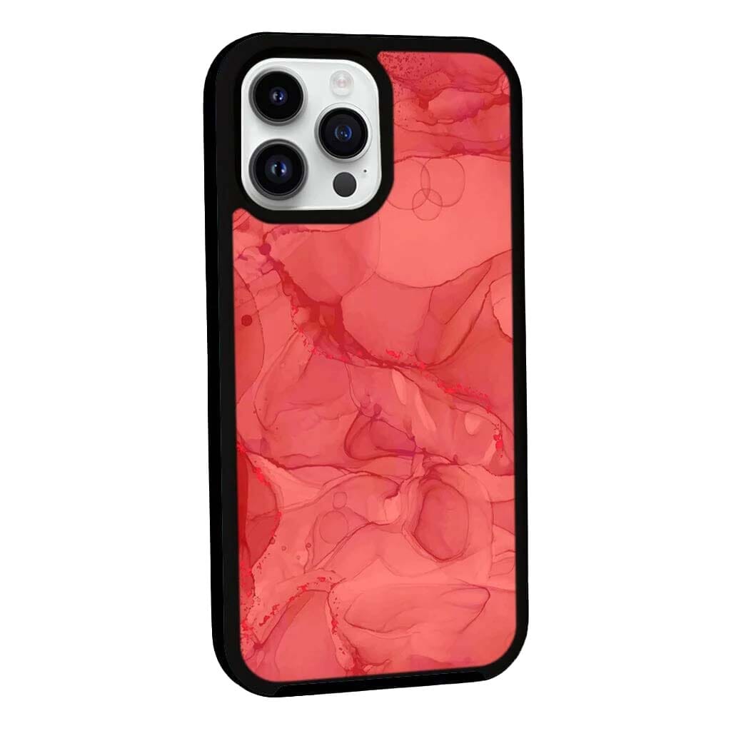 MagSafe iPhone 13 Pro Max Red Marble Case