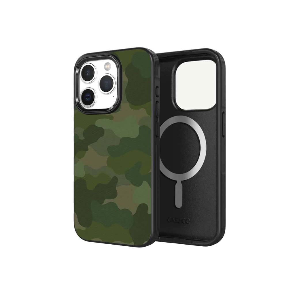 iPhone 15 Pro Max Case With MagSafe - Green Camo