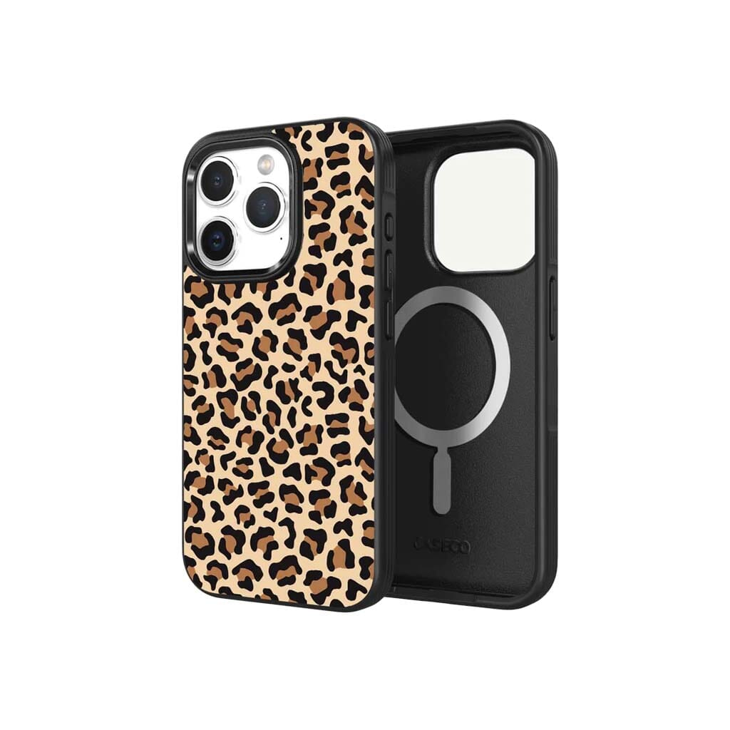 iPhone 15 Pro Max Case With MagSafe - Brown Leopard
