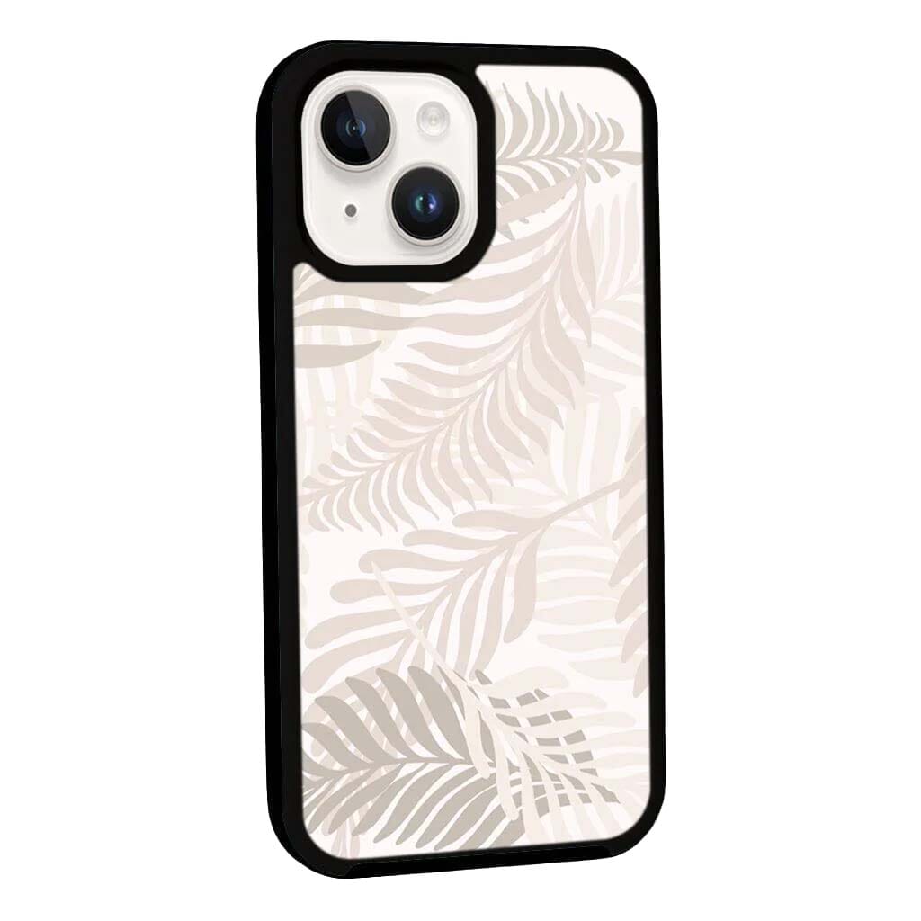 MagSafe iPhone 13 White Leaf Case