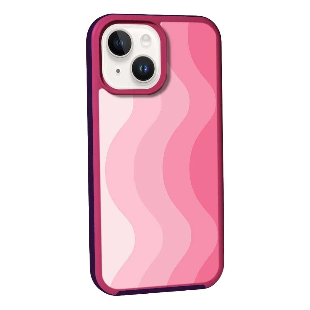 MagSafe iPhone 14 Plus Pink Wave Case