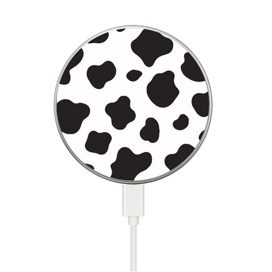 MagSafe Wireless Charger - Black Cow Pattern