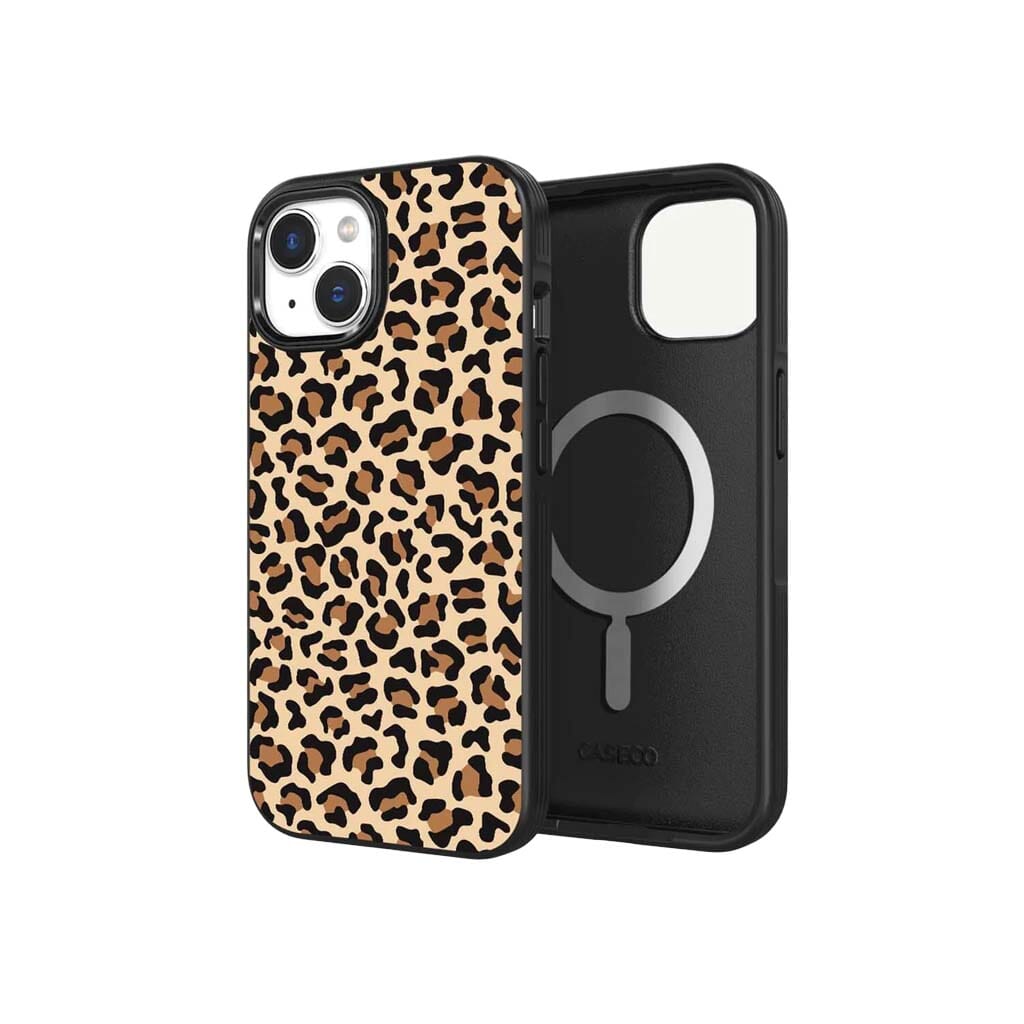 iPhone 15 Plus Case With MagSafe - Brown Leopard