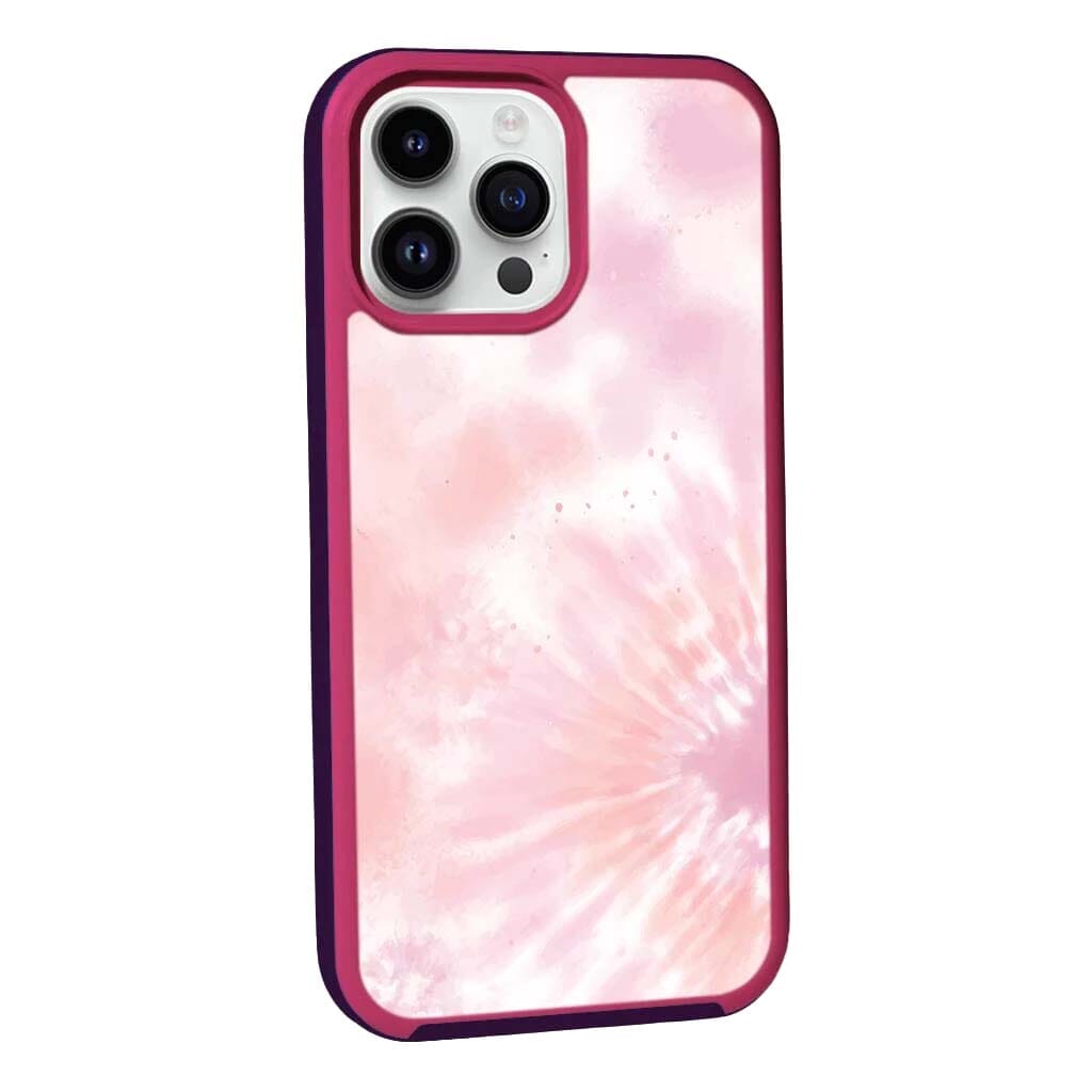 MagSafe iPhone 14 Pro Pink Tie Dye Case