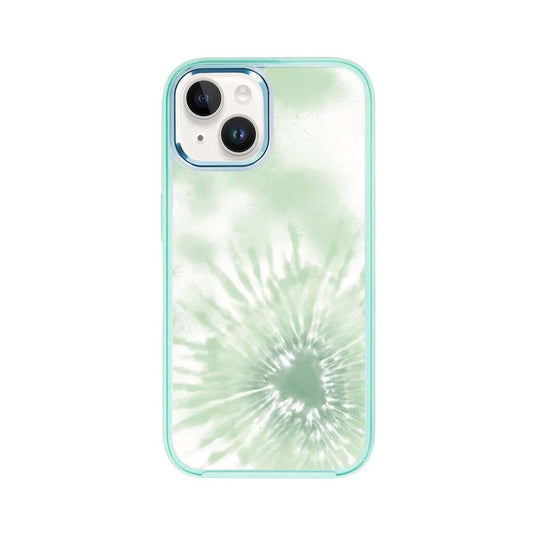 iPhone 15 Case With MagSafe - Green Tie Dye