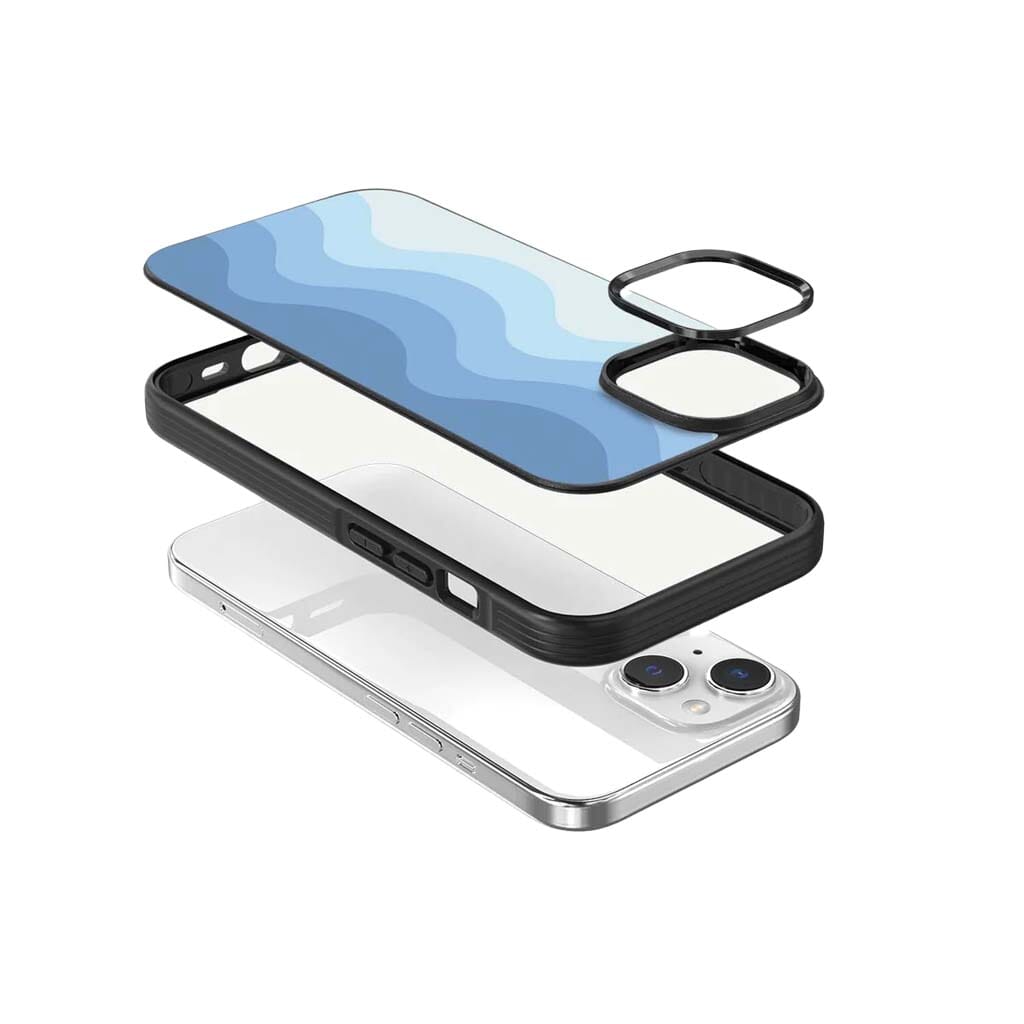 iPhone 15 Plus Case With MagSafe - Blue Wave