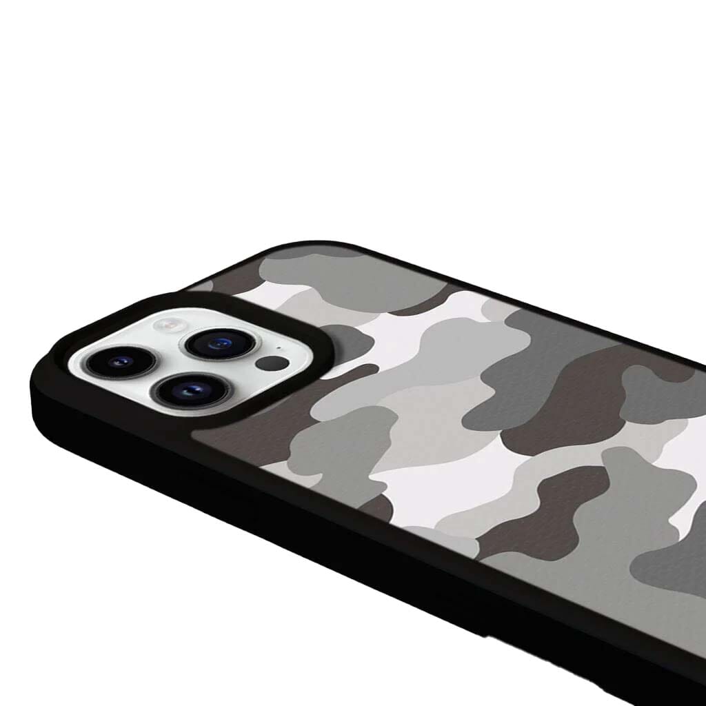MagSafe iPhone 14 Pro Max Grey Camo Case