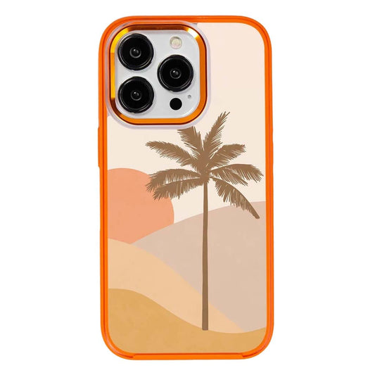 MagSafe iPhone 14 Pro Max Orange Leaf Case