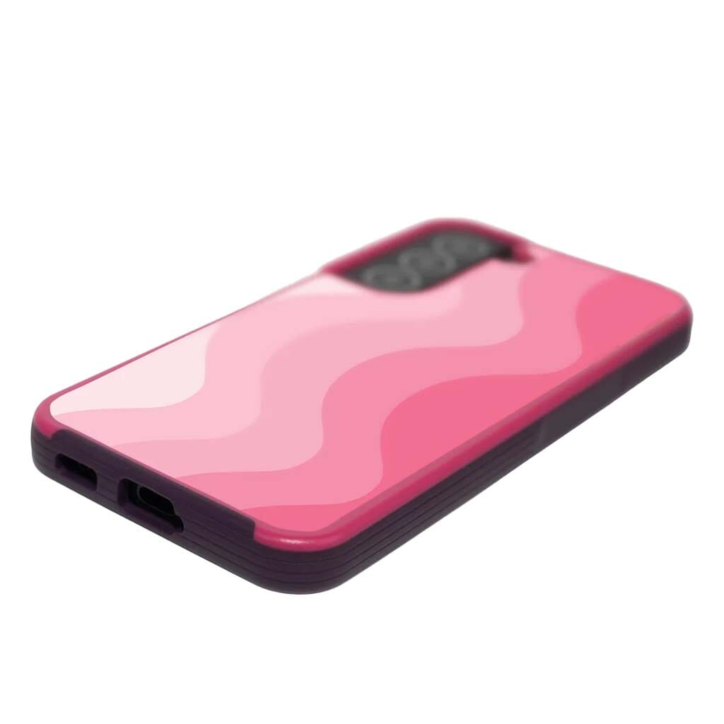 Pink Samsung Galaxy S22 Wave Case