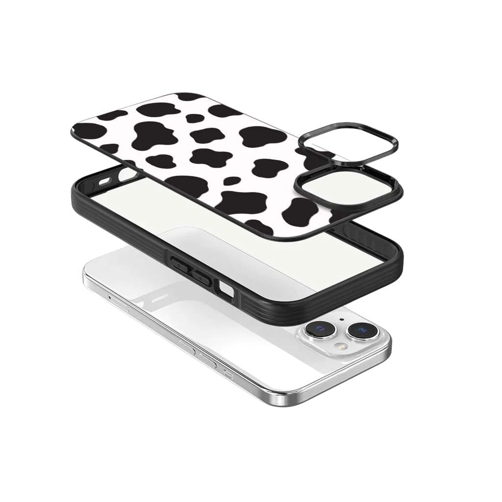 iPhone 15 Plus Case With MagSafe - Black Cow
