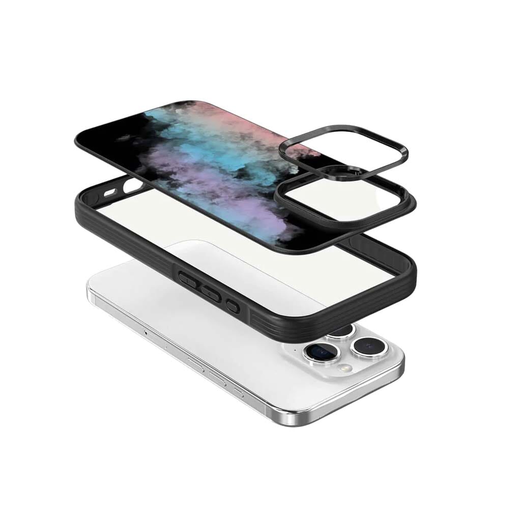 iPhone 15 Pro Max Case With MagSafe - Rainbow Cloud