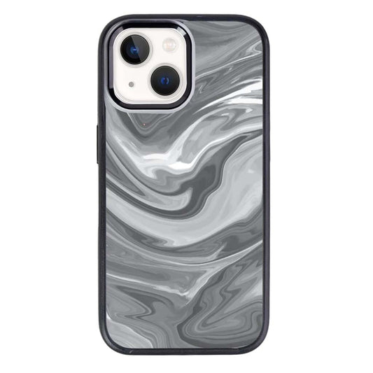 MagSafe iPhone 14 Plus Black Swirl Case