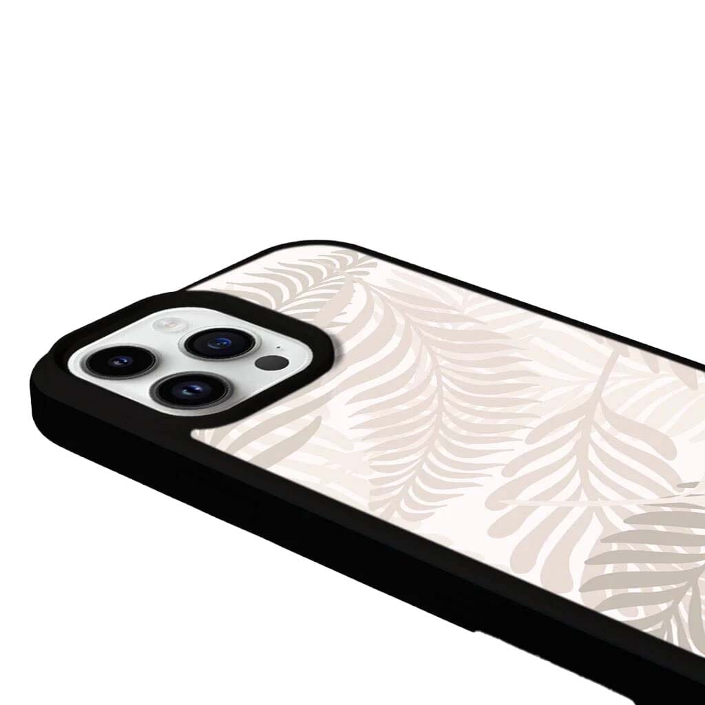 MagSafe iPhone 13 Pro Max White Leaf Case