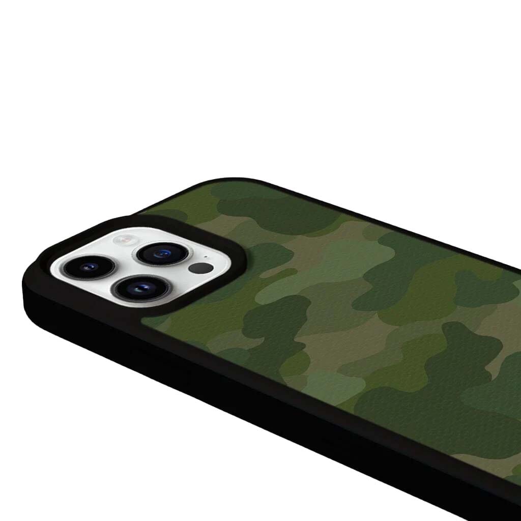 MagSafe iPhone 14 Pro Max Green Camo Case