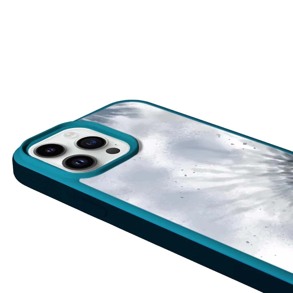 MagSafe iPhone 13 Pro Blue Tie Dye Case