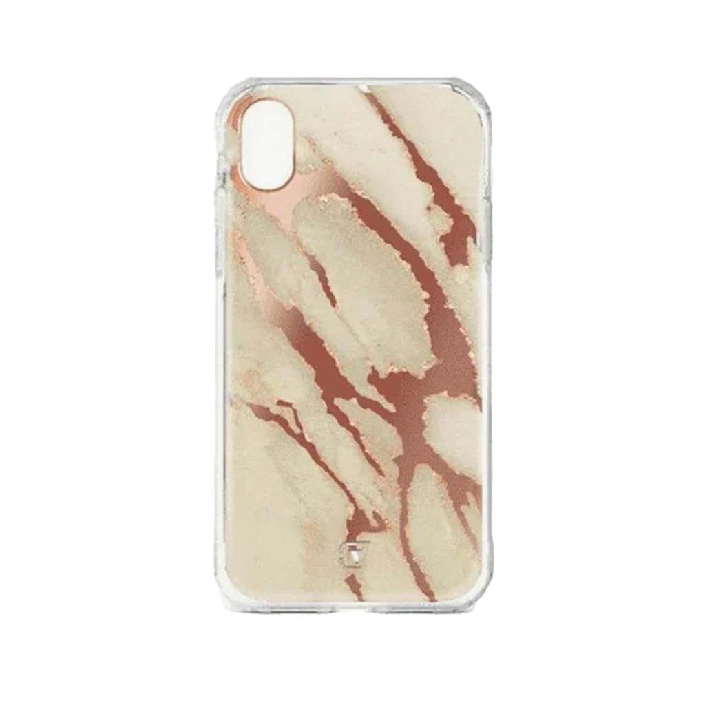 iPhone XR Case - Holographic Marble Design