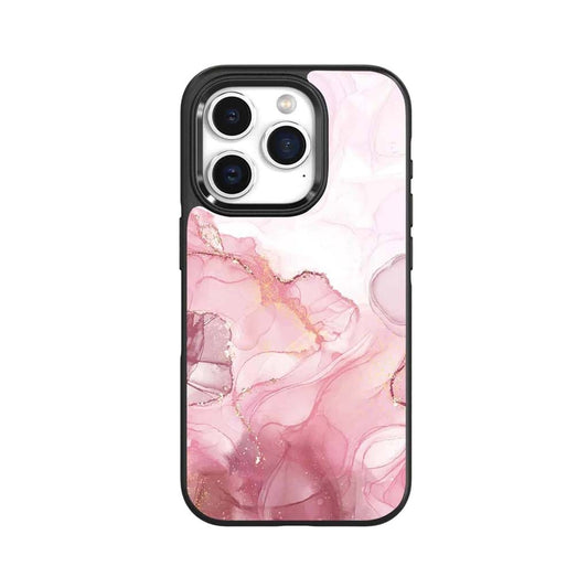 iPhone 15 Pro Max Case With MagSafe - Pink Marble