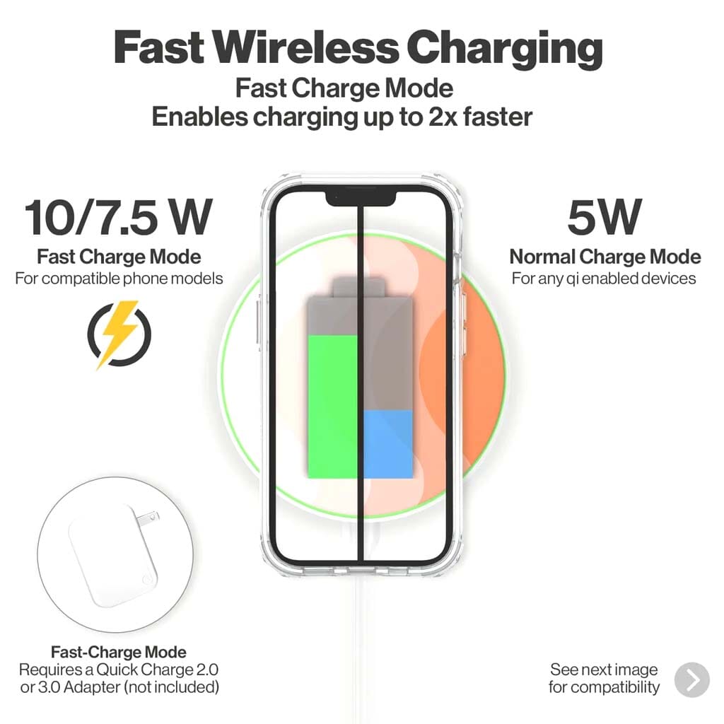 Orange Wave - Wireless Charging Pad