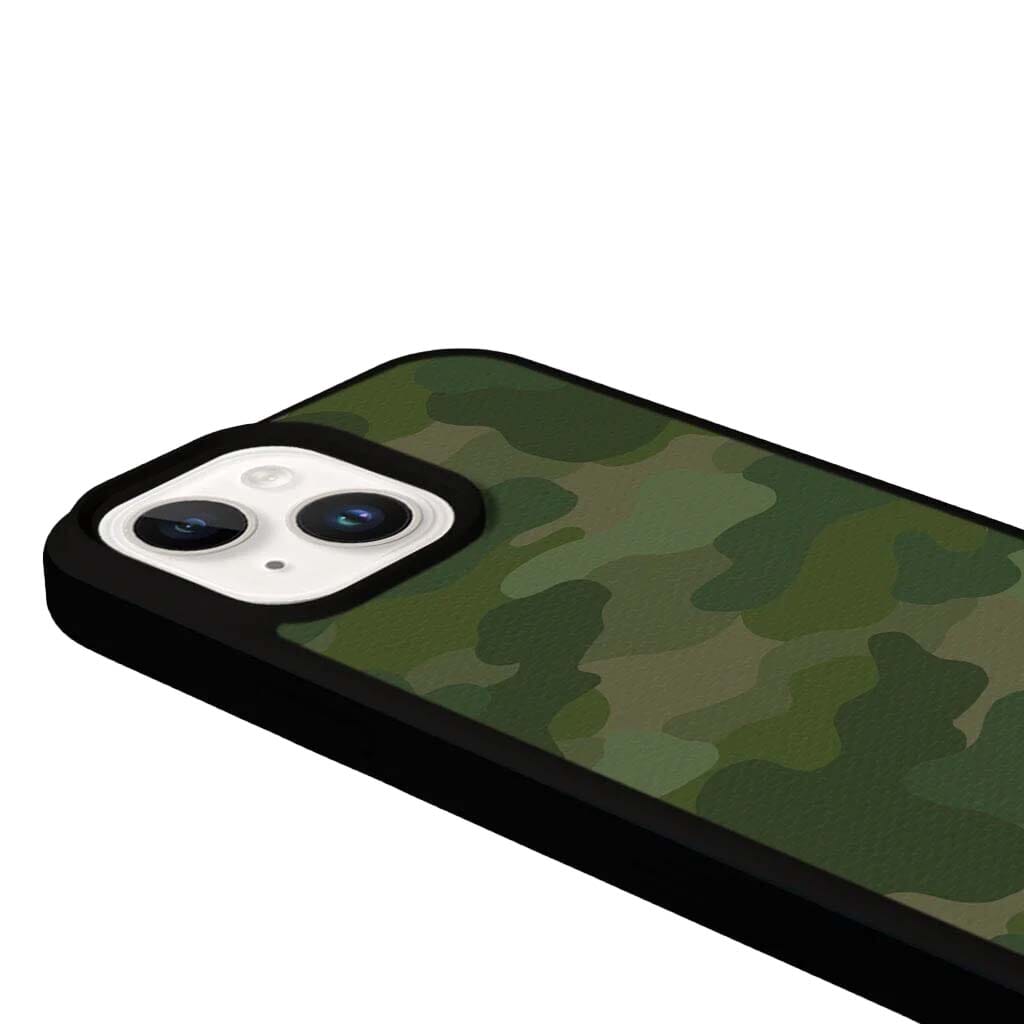 MagSafe iPhone 14 Green Camo Case