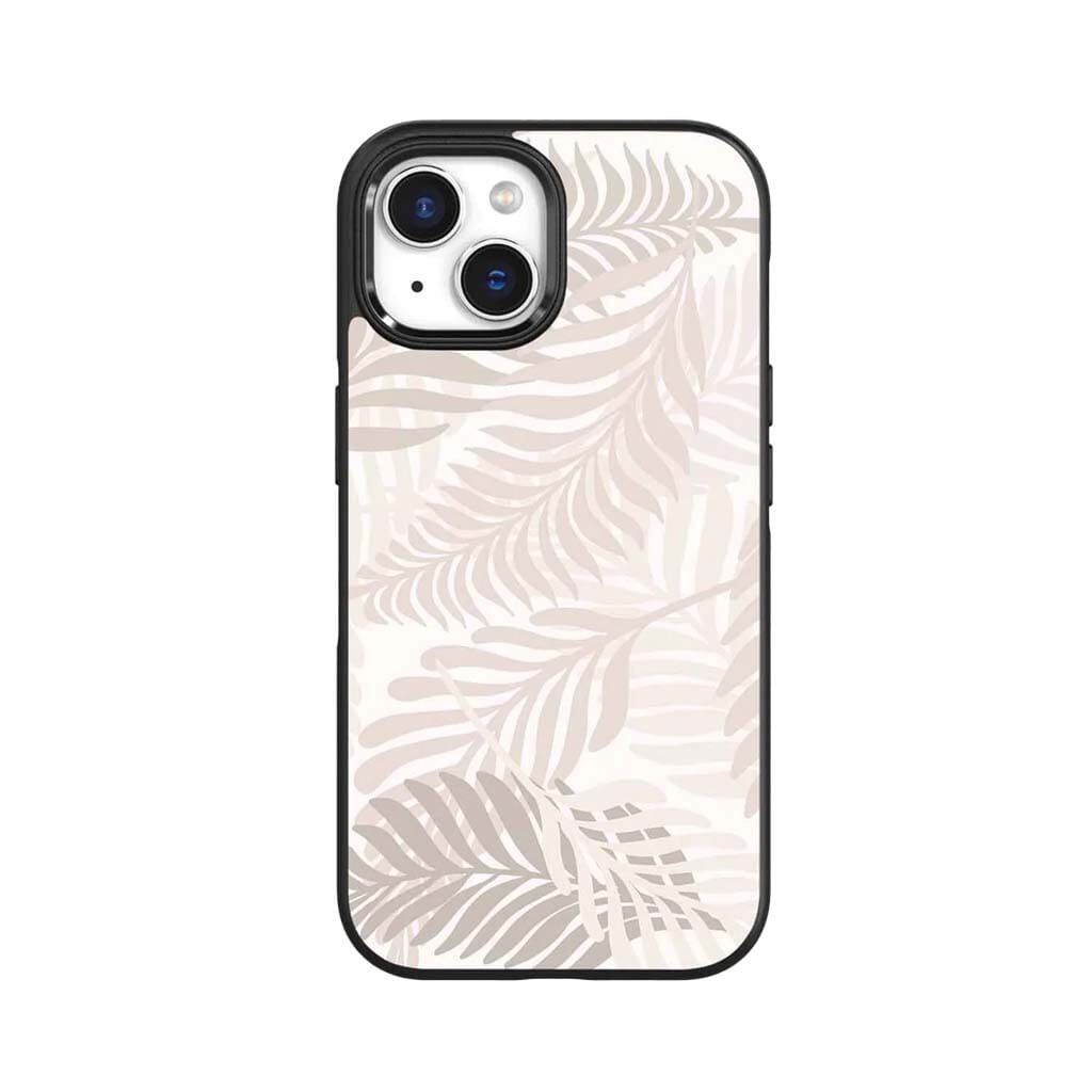 iPhone 15 Plus Case With MagSafe - White Leaf