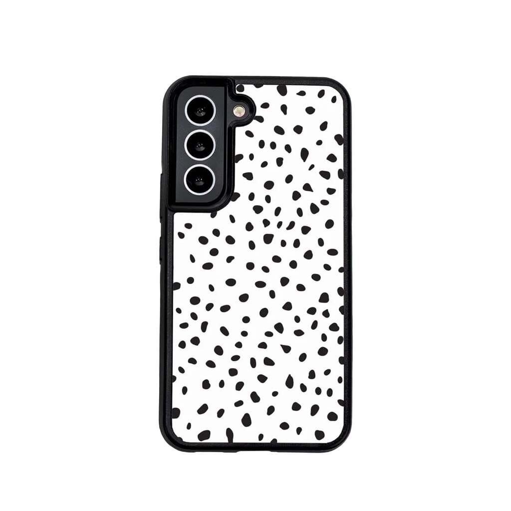 White Polka Dots Samsung Galaxy S22 Case
