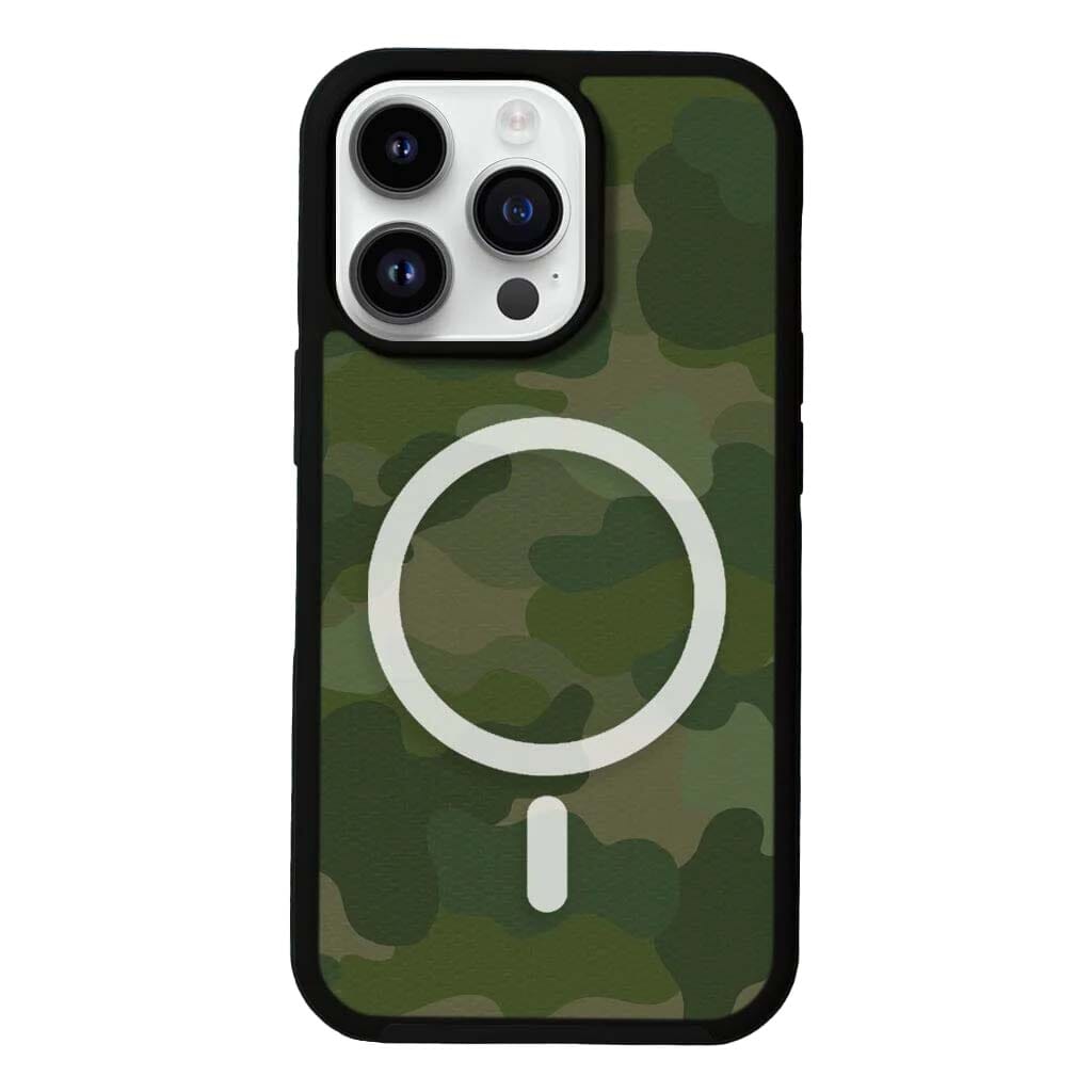 MagSafe iPhone 13 Pro Max Green Camo Case