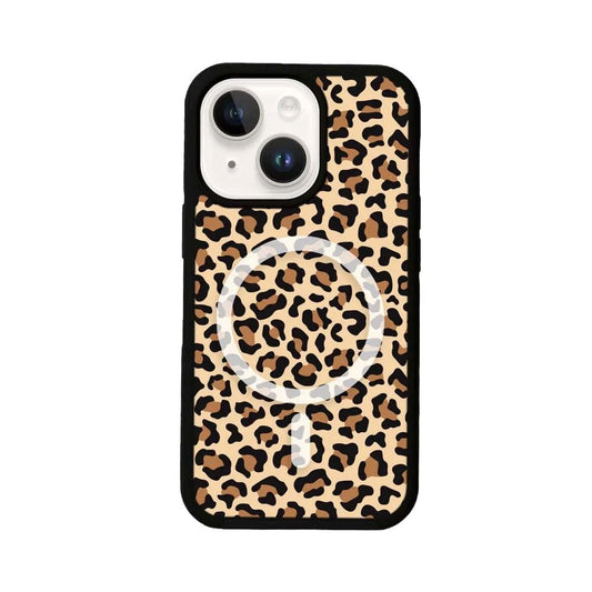MagSafe iPhone 14 Brown Leopard Case