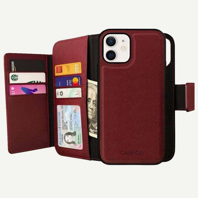 iPhone 11 Vegan Leather Wallet Case - Sunset Blvd