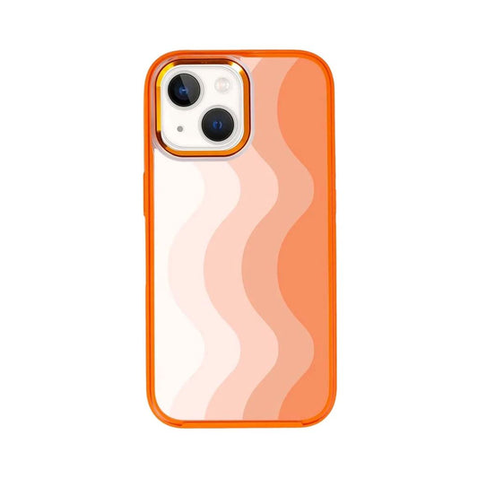 MagSafe iPhone 14 Orange Wave Case