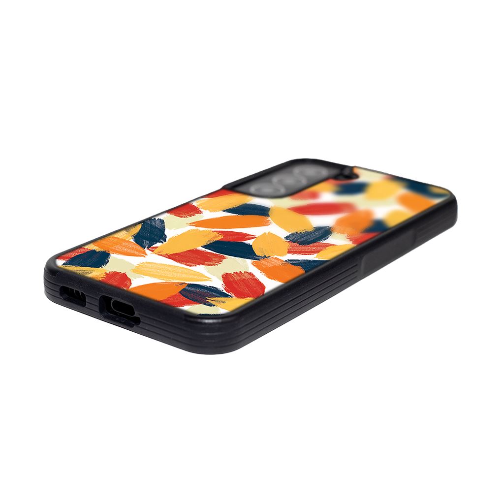 Orange Abstract Samsung Galaxy S22 Case