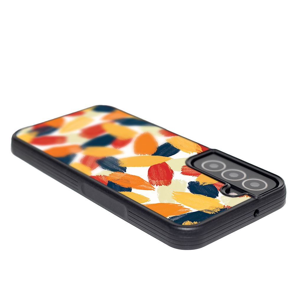 Orange Abstract Samsung Galaxy S22 Case