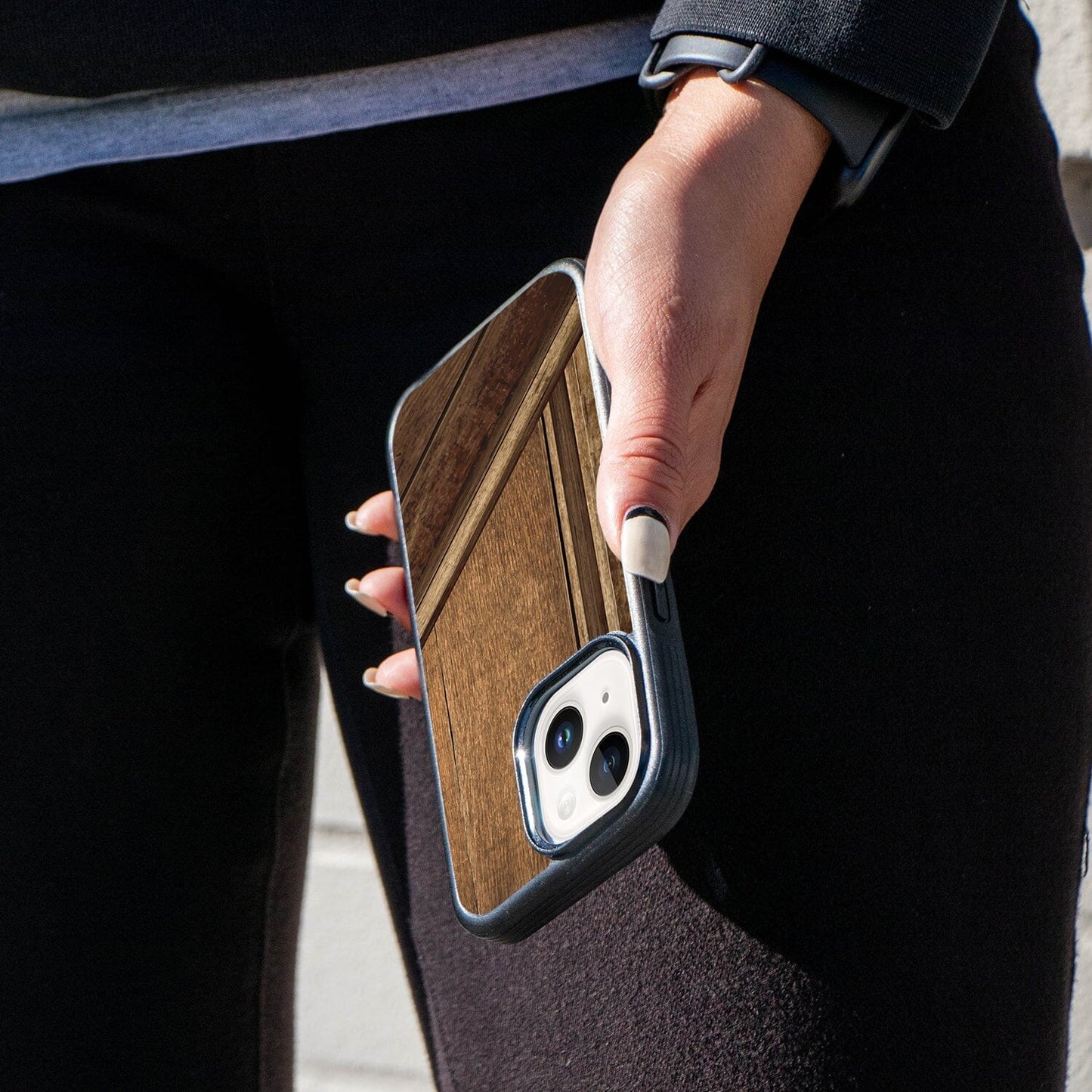 MagSafe iPhone 14 Plus Wood Case