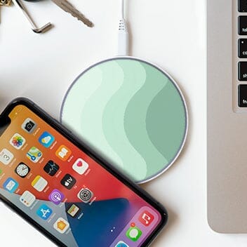 Green Wave - Wireless Charging Pad