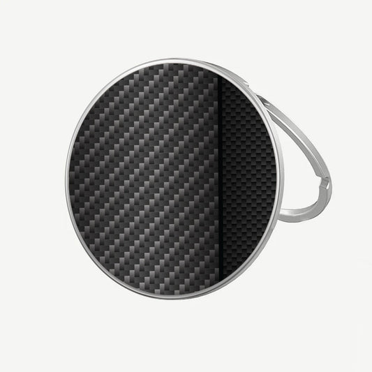 MagSafe Wireless Charger - Black Line Carbon Fiber Pattern
