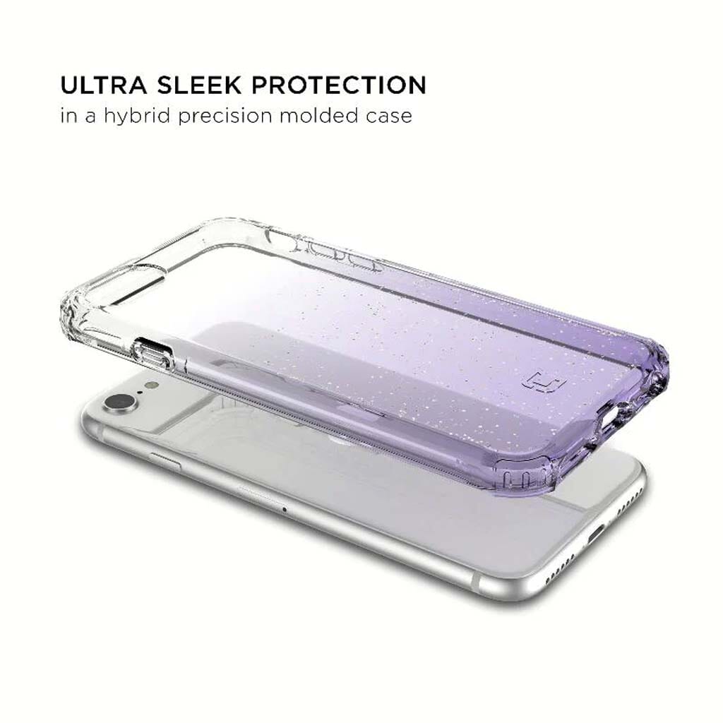iPhone SE Clear Case - Sparkle Glitter Design