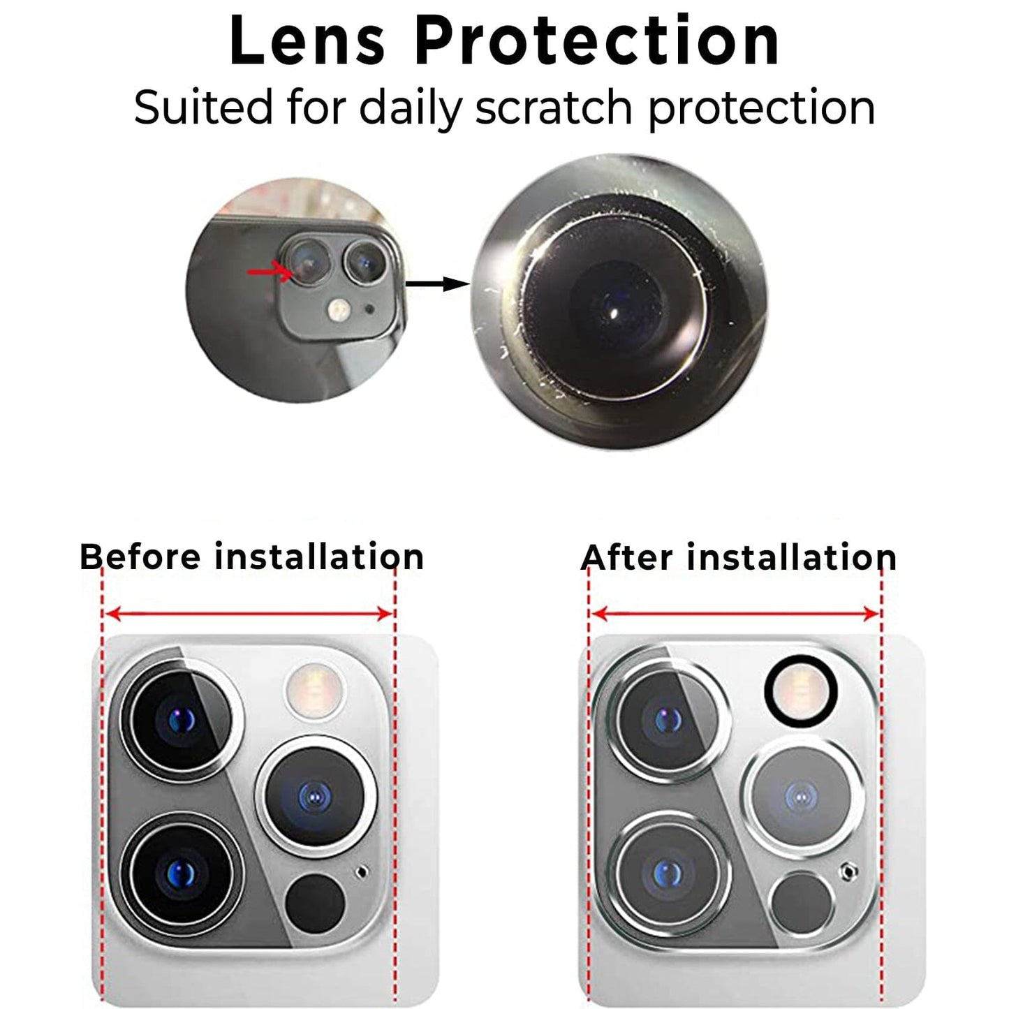 iPhone 15 Pro Camera Lens Protector Screen Protector - Screen Patrol