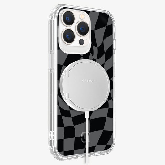 iPhone 12 Pro Case - Checkerboard Pattern Design