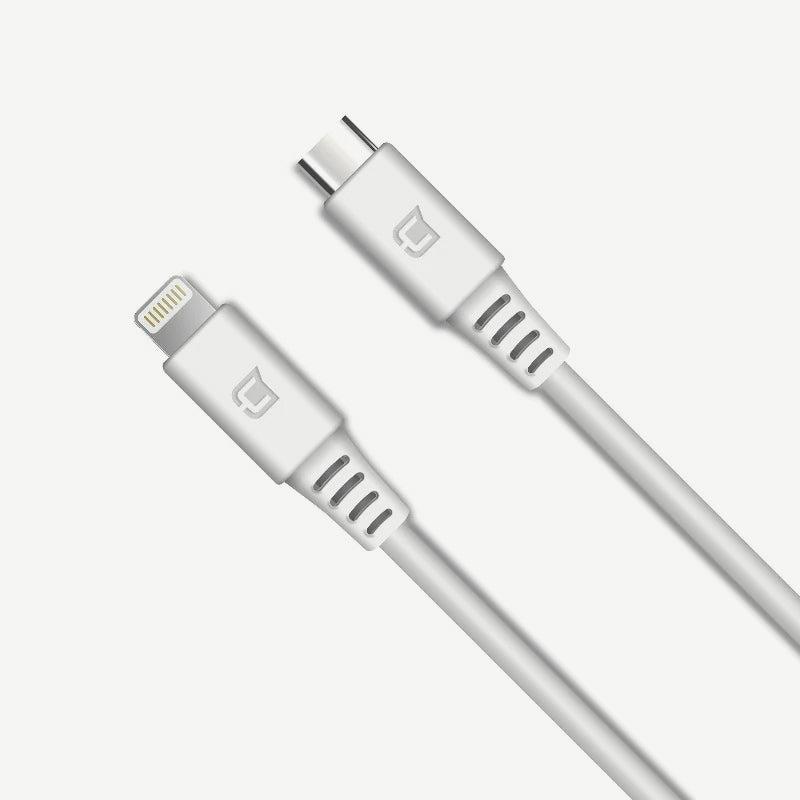 Apple Certified Lightning to Type C USB Cable - 1 Meter - White Charge/Sync Cables Caseco 